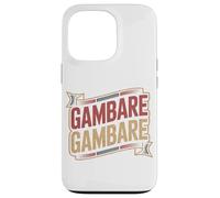 Gambare Gambare Anime Motivation Japanese Otaku Case for iPhone 13 Pro