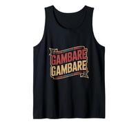 Gambare Gambare Anime Motivation Japanese Otaku Tank Top