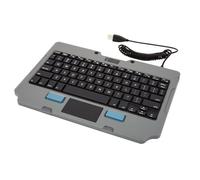 Gamber-Johnson 7160-1449-01 keyboard Industrial UK English Black, Grey