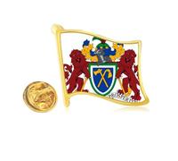 gambia af national emblem Golden Metal Flag Lapel Pin Badge