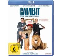 GAMBIT-DER MASTERPLAN BLU-RAY - COLIN FIRTH/CAMERON DIAZ NEW