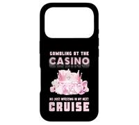 Gamble At The Casino Investing In My Next Cruise Girly Pink Case for iPhone 17 Pro