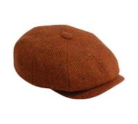 Gamble & Gunn Ardura - Red Button Top Cap Molloy and Sons Irish Donegal Tweed - 61cm