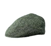 Gamble & Gunn Dolton Molloy & Sons Irish Donegal Tweed British Made Pepper Grey Flat Cap - 57cm