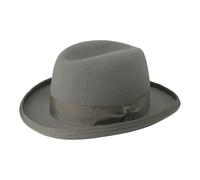 Gamble & Gunn Luxury Grey Fur Felt Homburg - 61cm