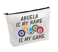 Gambler Gift Gigi is My Name Bingo is My Game Lucky Bingo Makeup Bag Lucky Bingo Pouch Bag (Abuela is My Name)