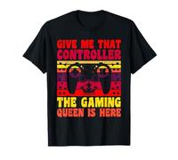 Gamblers The Gaming Queen is Here Women Gambling T-Shirt