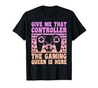 Gamblers The Gaming Queen is Here Women Gambling T-Shirt