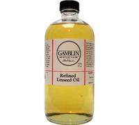 Gamblin Artists Oil Colors - Refined Linseed Oil - 16 oz