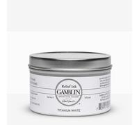 Gamblin : Relief Ink : 175ml : Titanium White