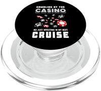 Gambling At The Casino Investing In My Next Cruising Trip PopSockets PopGrip for MagSafe