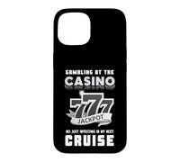 Gambling At The Casino Win My Next Cruise 777 Jackpot Winner Case for iPhone 15