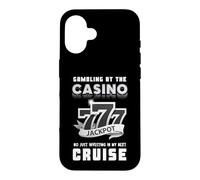Gambling At The Casino Win My Next Cruise 777 Jackpot Winner Case for iPhone 16