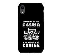 Gambling At The Casino Win My Next Cruise 777 Jackpot Winner Case for iPhone XR
