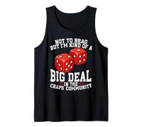 Gambling Big Deal Craps Community Dice Tank Top