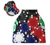 Gambling Chip Art Baby Car Seat Cover Canopy Stretchy Nursing Covers Breathable Windproof Winter Scarf for Infant Breastfeeding Boys Girls