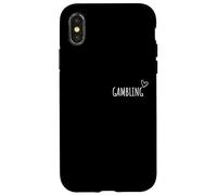 Gambling Lover Men Women Casino Poker Vegas Betting Cards Case for iPhone X/XS