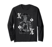 Gambling Monkey King Spades :-: Funny Poker Player Design Long Sleeve T-Shirt