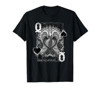 Gambling Queen Hearts :-: Funny Poker Player Wing Design T-Shirt