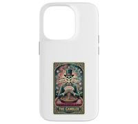 Gambling Tarot The Gambler Skull Skeleton Case for iPhone 14 Pro