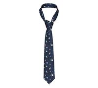 Gambo Men'S Tie Funny Neckties Space-Astronaut-Rocket-Galaxy Mens Tie Party Business Neckties Soft Ties
