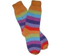 Gamboa Alpaca Peruvian Striped Comfortable Socks Winter Socks