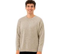 Gamboa Alpaca Sweater for Men and Women Light and Softness Crewneck Wool Knitted Fall Winter Sweaters, Grey, XL