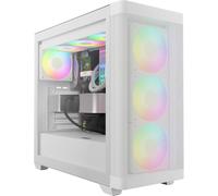 GAMDIAS ATHENA M3 WH Gaming EATX Mid Tower Computer PC Case, High Airflow Mesh