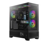 Gamdias ATLAS M1 Mid Tower ATX Gaming PC Case with 3 x RGB Fans - Black