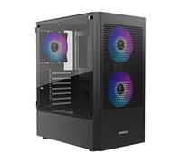 GAMDIAS ATX Talos E3 Mesh RGB Medium Tower Case with Glass Panels (Black)