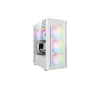 Gamdias AURA GC2 ELITE Tempered Glass Mid Tower Gaming PC Case - White