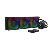 GAMDIAS Chione P3-360U RGB AIO Watercooling Kit (Noir, 200mm, Desktop)