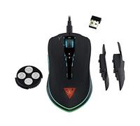 GAMDIAS Hades M1 Wireless Optical Gaming Mouse Dual Level RGB 10800DPI Adjustable 7 Programmable Buttons Hera Software