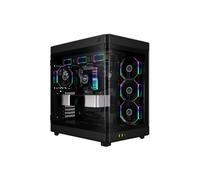 Gamdias NESO P1 PRO Tempered Glass Full Tower Gaming PC Case - Black