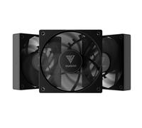 GAMDIAS NOTUS M1-1203 120mm Black PWM Fan (3 Pack), Daisy-Chain PWM Sharing, Closed-Loop Technology for Steady RPM on Cooler, Low-Noise Operation (Max. 1600RPM @25dBA)