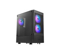 Gamdias TALOS E3 MESH Tempered Glass Mid Tower Gaming PC Case - Black