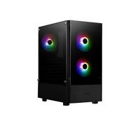 Gamdias TALOS E3 Tempered Glass Mid Tower Gaming PC Case - Black