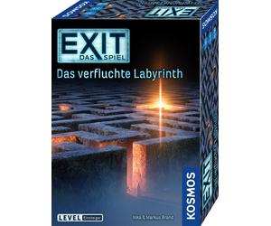 Game 682026 EXIT The Game - The Cursed Labyrinth (E) LxWxH 180x130x40mm