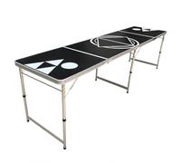 Game Activity Surface Portable Gaming Tabletop With Folding Legs Support Hinges And Led Strips Aluminum Alloy Build Wood Composite Board Details, style to 1