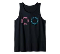 Game All The Time Sleep Occasionally - Funny Gamer Parody Tank Top
