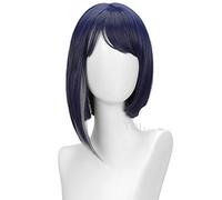 Game Anime Genshin Impact Kujou Sara Cosplay Wig 30cm Short Straight Wig Heat Resistant Synthetic Hair