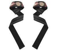 Game Anime Japanese Man Lifting Wrist Straps 26" Anti Slip Gym Workout Straps for Powerlifting, Strength Training, Bodybuilding