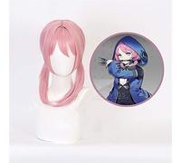 Game Arknights Blue Poison Cosplay Wig Pink Heat Resistant Synthetic Hair Blue Poison Peruca Anime Party Costume Wigs KUQX8420