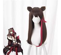 Game Arknights Cosplay Wigs Зима Cosplay Wig Heat Resistant Synthetic Wig Hair Halloween Party Anime Costume Wig