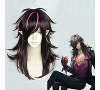 Game Arknights Cosplay Wigs Midnight Cosplay Wig Synthetic Wig Hair Halloween Party Anime Cosplay Wig