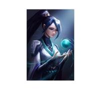 Game Art Cool Poster VALORANT SAGE Video Game Aesthetic Game Zone Boy Room Decor Fans Gift 3 Canvas Poster Bedroom Decor Landscape Office Room Decor Gift 24x36inch(60x90cm)