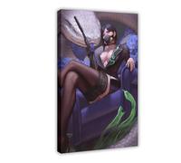 Game Art Cool Poster VALORANT Viper Video Game Aesthetic Game Zone Boy Room Decor Fans Gift 5 Canvas Poster Bedroom Decor Landscape Office Room Decor Gift 20x30inch(50x75cm)