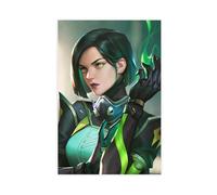 Game Art Cool Poster VALORANT Viper Video Game Aesthetic Game Zone Boy Room Decor Fans Gift 7 Canvas Poster Bedroom Decor Landscape Office Room Decor Gift 12x18inch(30x45cm)