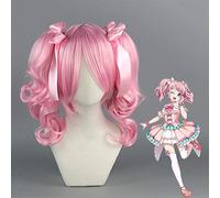 Game Bang Dream! Maruyama Aya Wig Cosplay Costume Women Pink Synthetic Hair Anime Bang Dream Play Wigs
