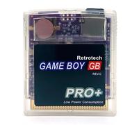 Game Boy GB Pro Plus 1000 In 1 Game Cartridge For Nintendo Gameboy - Clear